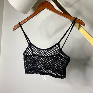 Emma & Sam fishnet bralette